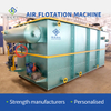 Flotaci&oacute;n por aire para dispositivo de eliminaci&oacute;n de residuos aceitosos M&aacute;quina DAF de pretratamiento de aguas residuales dom&eacute;sticas